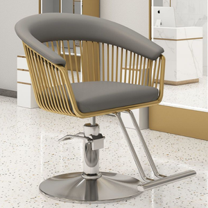 Muebles Comerciales Directos de Fábrica, Sillón de Peluquería Hidráulico Ergonómico Reclinable de Cuero PU Resistente y Moderno para Salón de Belleza - Product Image 1