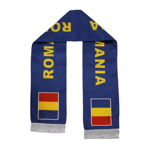 Bufanda Nx Custom 2026 con la Bandera de Rumania, Bufanda de Poliéster Satinado Transpirable para Hombres, Bufanda Deportiva para Eventos de Fútbol - Product Image 5