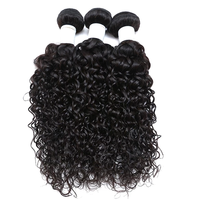 Extensions de cheveux humains indiens Remy, tissage double machine, 95-105g, couleur naturelle