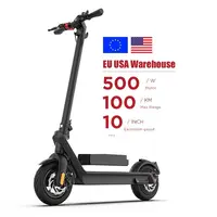 Scooter EU USA UK Warehouse X9 Electric Scooter Big 2 Wheels Off Road Foldable Adult Mobility E Scooter Electrico 500w 1000w 36v/48v