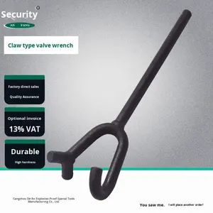 Clé à soupape de type griffe de <span class=keywords><strong>sécurité</strong></span> 200-1000mm clés à roue ronde métrique <span class=keywords><strong>en</strong></span> acier au carbone - Product Image 3