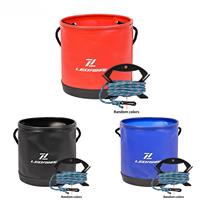 NOUVEAU OEM 4.5L Sac à eau portable et étanche Seau pliable Conteneur de stockage d'eau Sacs de transport pour la pêche, le camping et la randonnée