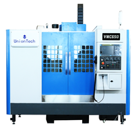 Mini-fraiseuse CNC verticale Fanuc à guidage linéaire pour loisirs, 4 axes, simple BT40, haute précision 0,005, certifiée CE
