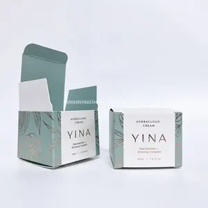 kundendefinierte hautpflege-box verpackungsboxen für kleine unternehmen kosmetik papierbox