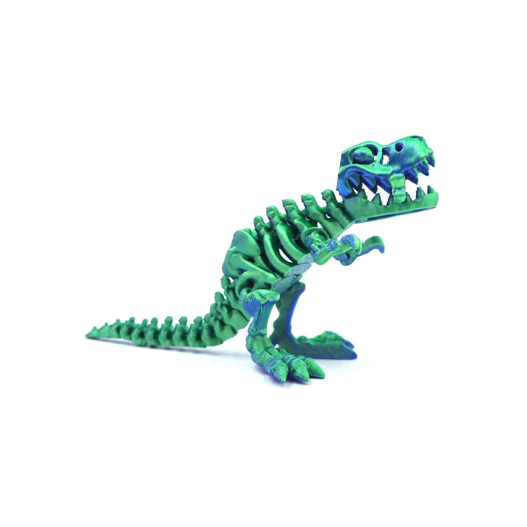 Laser dinosaure vert 12,5 cm