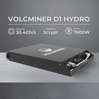 Volcminer D1 Hydro 30.4Gh/s 33Gh/s 7600W Litecoin Dogs bel komputer prosesor Data penambang