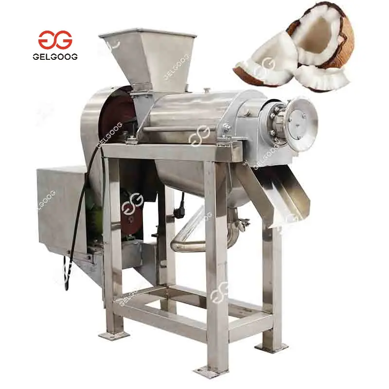 Gelgoog 500 Kg/H macchina per la produzione di succhi di frutta commerciale macchina per succhi di cocco macchina per spremitura di latte di cocco