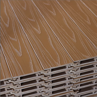 Paneles y Tablas de Revestimiento de Techo de Madera Plástica Compuesta (WPC) para Exteriores, Resistentes al Agua -120-15.5