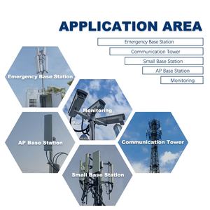 5,8G 20dBi двойная поляризованная панельная антенна 5000-6000 мГц Grey 2x4,3-10 женские антенны для базовой станции - Product Image 4