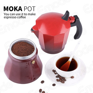 <span class=keywords><strong>Cafetera</strong></span> Moka de Diseño Nuevo con Degradado de Color, <span class=keywords><strong>Cafetera</strong></span> <span class=keywords><strong>Italiana</strong></span> para Estufa, Mini <span class=keywords><strong>Cafetera</strong></span> de Aluminio, <span class=keywords><strong>Cafetera</strong></span> Moka de Aluminio para Inducción - Product Image 3