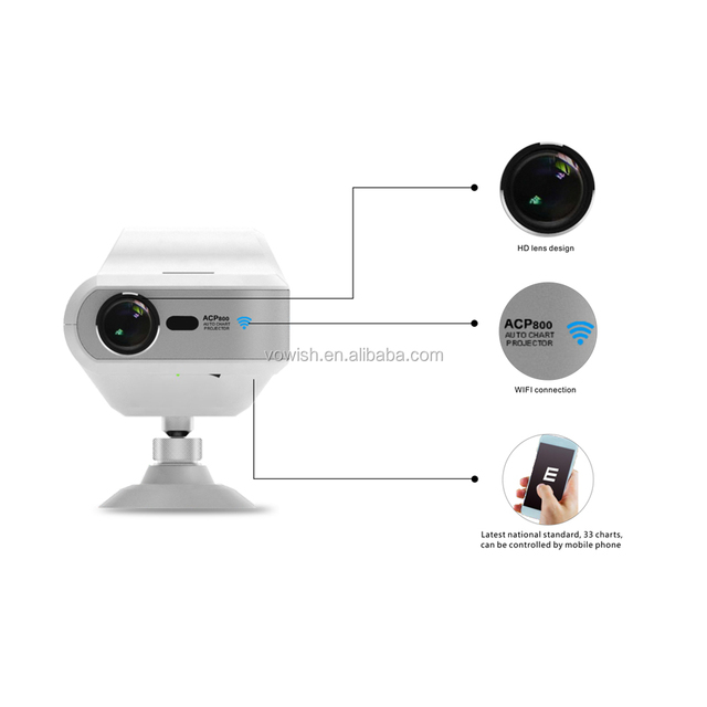 Hot Selling Optical Machine ACP-800 Portable Automatic Chart Projector for Eye Shop