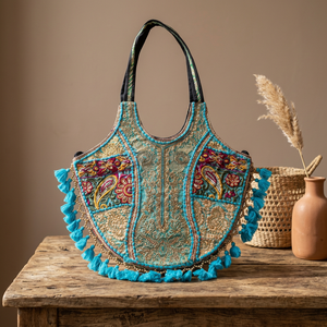 Sacs à main en cuir véritable légers, imperméables, écologiques, de style indien traditionnel, à la mode, grande capacité, prix d'usine - Product Image 1