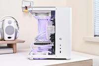 High-end Panoramic Mini Gaming Desktop PC 9800X3D 9700X 9600X RTX5060Ti RTX5060 RAM 32GB Win11 DLSS