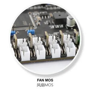 Êm dịu <span class=keywords><strong>t</strong></span>ốc độ cao siêu 8 Pro Board 3 + 5 HV 8 trục 32bit 550MHz 2oz PCB cho UART <span class=keywords><strong>SPI</strong></span> 3D máy in RRF/klipper hỗ trợ Canbus - Product Image 3