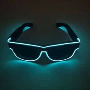 <span class=keywords><strong>2025</strong></span> phát sáng trong bóng tối LED nhấp nháy kính không dây có thể sạc lại thời trang Light-Up LED kính mắt cho Đảng trang trí đám cưới - Product Image 2