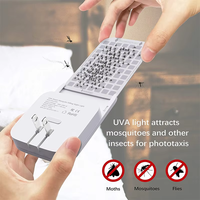 Trampas para Moscas de la Fruta para Interiores, Trampas para Mosquitos, Trampas para Insectos Voladores, Trampas para Moscas Domésticas, Lámpara Atrapa Insectos para el Hogar