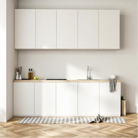 Offre Spéciale : Ensemble de Meubles de Cuisine Modernes et Compacts, Armoire Murale, Meuble de Cuisine Modulaire, Poubelle et Tiroir pour Appartement