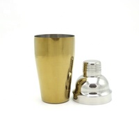 Outil de barman de couleur plaqué or, professionnel, 18oz, 550ml, mélangeur de Cocktail, Martini, boisson, boisson