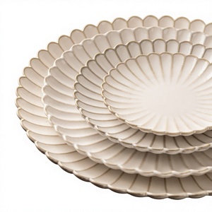 Service de vaisselle de mariage artisanal populaire, design marbre blanc de luxe, <span class=keywords><strong>assiettes</strong></span> de présentation pour événements, festivals et locations - Product Image 6