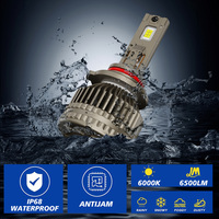 RCJ Haute Puissance Mini Voiture LED Phares L16 Lampe 65W 6500Lumens 6000K Nouvel État Matériau Aluminium"