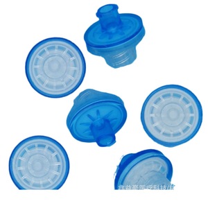 Mini Filtro de Aire Azul, Piezas de Plástico para Uso en Jeringas de Laboratorio - Product Image 1