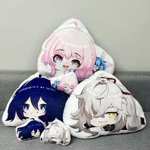 Personnage de dessin animé Honkai Star Rail Jing Yuan <span class=keywords><strong>Dan</strong></span> Heng du 7 mars pour enfants, poupée à collectionner, oreiller en peluche Anime, 45cm - Product Image 5