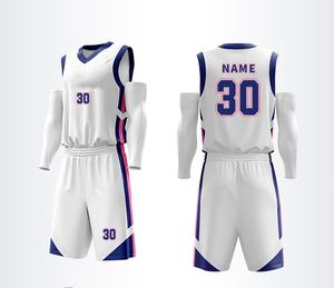 Kunden spezifische Basketball uniform Reguläres Set Unempfindlich bedrucktes Trikot Training Sport Schnellt rocknende Weste Schul mannschaft Spiel uniform - Product Image 4