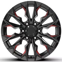 Jantes en alliage pour voitures tout-terrain et pick-up, taille 16x8.5, 17x9 et 20 pouces, jante 6X139.7