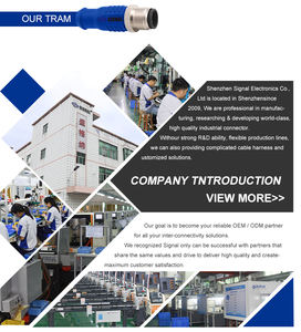 सिग्नल औद्योगिक M8 कनेक्टर केबल IP67 IP68 3PIN 4pin 5pin 8pin कनेक्टर केबल M8 कनेक्टर आउटडोर केबल - Product Image 6