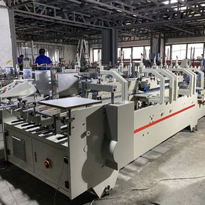 CQT-900 Second Hand Type Automatic Bottom Lock <b>Folder</b> Gluer Automatic Automatic Carton Box <b>Folder</b> Gluer Machine - Product Image 4