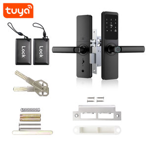 <span class=keywords><strong>Serrure</strong></span> de <span class=keywords><strong>porte</strong></span> intelligente Tuya WiFi avec empreinte digitale, en alliage <span class=keywords><strong>d</strong></span>'aluminium, <span class=keywords><strong>serrure</strong></span> de <span class=keywords><strong>porte</strong></span> électronique numérique sans clé pour la maison et le bureau PST-A1-TY - Product Image 5
