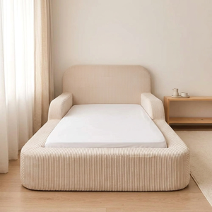 <span class=keywords><strong>Lit</strong></span> de couchage pour tout-petits en mousse souple, emballé sous vide, avec housse en velours côtelé lavable et imperméable, adapté aux enfants de 3 ans et plus, vente en gros d'usine - Product Image 4