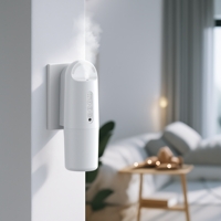 Diffuseur d'huiles essentielles sans eau à brancher sur prise murale, machine à parfum à brume réglable pour la maison, la chambre, le bureau, l'hôtel, l'aromathérapie