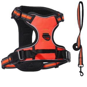 Dog Leash Protection Against Sudden Movements Escape Large Dog Chest Back Harness Reflective Dog Rope Vest Style Pet Accessory - Product Image 1