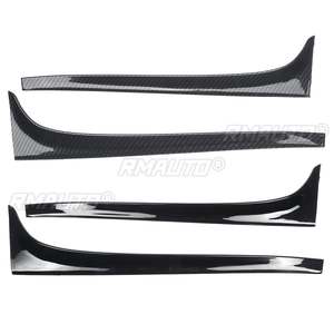Aileron latéral de fenêtre arrière en fibre de carbone pour VW GOLF 7 MK7 GTD R 2014-2018, accessoires de style automobile - Product Image 2