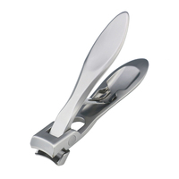WELLFLYER NC-473 S4 ensemble de manucure à domicile coulé sous pression en poudre d'acier inoxydable à ouverture autoportante créative à la mode coupe-ongles