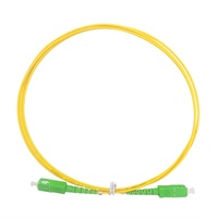 1000 pcs Kotak SC APC Double Ended SX 1.7mm Kabel Jumper Optik 1M Kabel Patch Fiber Optik