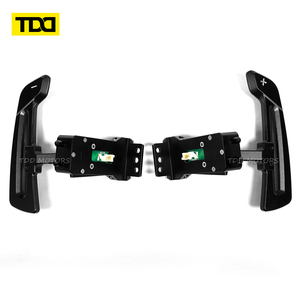 แป้นเปลี่ยนเกียร์คาร์บอนไฟเบอร์แม่เหล็ก TDD สำหรับรถปอร์เช่ 718 เคย์แมน gt4 991 พานาเมร่า 971 911 997 - Product Image 1
