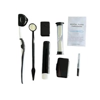 Kit dentaire portable professionnel 8-en-1 le plus vendu, miroir dentaire, kit orthodontique, kit de soins bucco-dentaires multi-usages