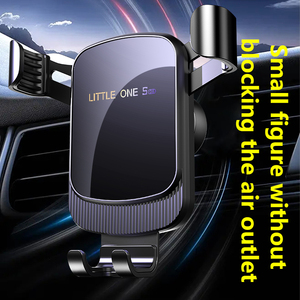 Supports de téléphone portable universels de haute qualité pour voiture Logo personnalisé <span class=keywords><strong>support</strong></span> de montage de voiture pour accessoires de voiture d'aération - Product Image 4