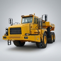 Camion benne articulé XDA45 40 tonnes, neuf, véhicule lourd 6x4, moteur diesel, norme d'émission Euro 2, transmission 6x6, direction à gauche, roues arrière
