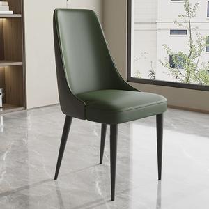 Taburete nórdico moderno para ocio, silla de comedor con respaldo de hierro y material de terciopelo para hotel, restaurante <span class=keywords><strong>italiano</strong></span> o uso doméstico - Product Image 5