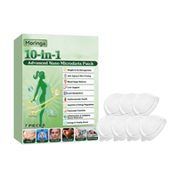 Patch Minceur Avancé OME Nano Moringa Micro-Aiguilles 10-en-1 – Gestion de l'Appétit et Métabolisme – Patchs Corporels Écologiques