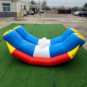 Proveedor PVC inflable balancín Banana Boat Water Park Ocean Outdoor Inflable Play Toys - Product Image 3