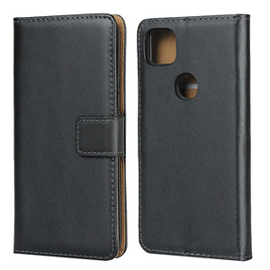 Étui <span class=keywords><strong>portefeuille</strong></span> en cuir véritable pour <span class=keywords><strong>Google</strong></span> <span class=keywords><strong>Pixel</strong></span> <span class=keywords><strong>4A</strong></span>, housse à rabat pour téléphone portable avec béquille et porte-cartes - Product Image 1