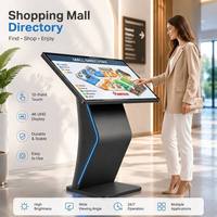 Kiosco Interactivo de Autoservicio con Pantalla Táctil de 10 Puntos y Android 10, 1080p, para Señalización Digital, Museos, Metro, OEM