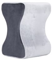 Coussin repose-jambes en mousse à mémoire de forme OEM ODM avec housse tricotée, conçu pour soulager les genoux