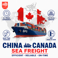 Transitaire Chine-Canada, transport maritime FCL/LCL, consolidation, DDP, porte-à-porte, agent entrepôt Calgary