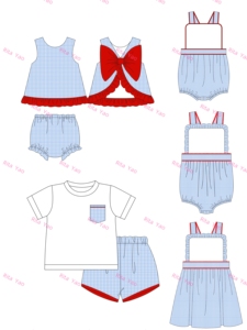 Robes <span class=keywords><strong>d</strong></span>'<span class=keywords><strong>été</strong></span> pour bébé fille, imprimées sur mesure, <span class=keywords><strong>à</strong></span> volants, sans manches, <span class=keywords><strong>robe</strong></span> du 4 juillet pour fille, <span class=keywords><strong>robe</strong></span> <span class=keywords><strong>d</strong></span>'indépendance monogrammée pour <span class=keywords><strong>petite</strong></span> fille, barboteuses - Product Image 5