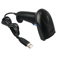 Escáner de Código de Barras 2D Portátil, Conexión USB, IP42, Cable Todo en Uno de 1.5 Metros, Escáner de Código de Barras Comercial de Alta Definición